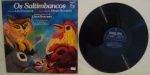 DISCO VINIL - "OS SALTIMBANCOS", FÁBULA MUSICAL (1978) OS MÚSICOS DE BREMEN, tradução e adaptação de Chico Buarque, contém encarte policromado. Capa com leves desgastes e disco em bom estado.