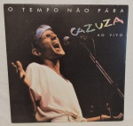 DISCO VINIL - CAZUZA - AO VIVO - O TEMPO NÃO PARA (1988). Capa e disco em muito bom estado. Necessitando apenas limpeza.