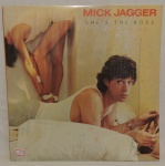 DISCO VINIL - MICK JAGGER -SHE'S THE BOSS (1985). Capa e disco em muito bom estado. Necessitando apenas limpeza.