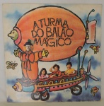 DISCO VINIL - "TREM DA ALEGRIA" - (1983). Capa e disco em bom estado.