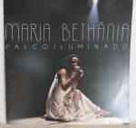 DISCO VINIL - " MARIA BETHÂNIA - PALCO ILUMINADO" (1985). Capa e disco em bom estado.