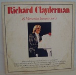DISCO VINIL - "RICHARD CLAYDERMAN - 16 MOMENTOS INEQUECIVÉIS" (1980). Capa e disco em bom estado.