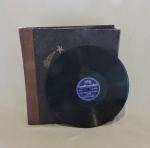 DISCO VINIL 78 RPM - Lote de 10 LP's 78 RPM, internacionais diversos.