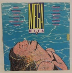 DISCO VINIL - "MEGA HITS 2", 1988. Capa escrita e disco em bom estado.