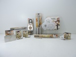 DIVERSOS - Lote de aproximadamente 10 utensilios de cozinha em metal, diversos modelos.