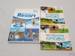Lote composto de 2 jogos Wii Sports para Nintendo Wii.