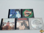Lote de 5 cds originais, composto de The Platters, Suzanne Ciane, etc.