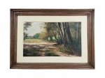 CARDARELLI, ALDO  ARREDORES DE PEDREIRA  0LEO SOBRE PLACA. ASSINADO E DATADO 81. BELO REGISTRO  ICONÔGRAFICO DE CARDARELLI. 46 X 28 CM (SEM CONDIRERAR A  MOLDURA) COM ELA 66 X 48 CMNOTA: Aldo Cardarelli (Campinas SP 1915 - idem 1986). Pintor, professor. Inicia seus estudos ainda criança com o pintor veneziano Luís Franco, em Campinas. Mais tarde, frequenta o ateliê de Bernardino de Souza Pereira e de Orlando Tarquínio. Torna-se membro da Academia Brasileira de Belas Artes e da  Academia Paulista de Belas-Artes. Leciona desenho e pintura na Faculdade de Arquitetura Mackenzie e na Pontifícia Universidade Católica de Campinas (PUCCAMP), São Paulo.  Entre 1940 e 1984, participa de várias edições do Salão Paulista de Belas-Artes.