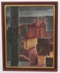 IVAN MARQUETTI (Rio de Janeiro, 1941  Ouro Preto, MG, 2004) - Igreja de São Francisco de Assis - Ouro Preto. Óleo s/tela. Ass. e datado, 5/12/78, cid. 36 x 27 cm (MI). 40 x 32 cm (ME). Pintor, desenhista, gravador. Cursa desenho e gravura no Instituto de Belas Artes da Guanabara. Viaja para Paris, onde faz curso de aperfeiçoamento e dedica-se ao estudo de fixação da paisagem e de interiores nas cidades de Diamantina, Minas Gerais e Cabo Frio e Rio de Janeiro, ambas no Rio de Janeiro. Em 1967 cria o Grupo de Serigrafia (Galeria Santa Rosa e L'Atelier), Rio de Janeiro. Entre 1979/1981 viaja de barco até a nascente do Rio Negro, estudando e pintando rios e florestas.