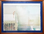 Gregório Gruber (1951). Menino. Aquarela. 54 x 76 cm. 1983. Necessita limpeza