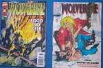 2 revistas em quadrinhos Volverine !!! , Fogo no Céu e dentes de Sabre Anos de 1997 e 1993  !!!
