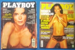 2 Revistas - Playboy  a Global Monica Carvalho !!! Em seu melhor momento em 2001 !!! + espetacular Milla Christie na Inglaterra na sua melhor forma !!! 