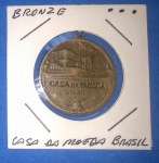 Medalha da casa da Moeda do Brasil !!! em alto relevo, dinheiro custa dinheiro!!!