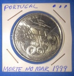 Moeda/ Portugal - 200 escudos , comemorativa Morte no Mar !! soberba ano de 1999