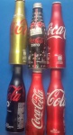 6 Garrafas de coleção da Coca-Cola, diferentes modelos , Ótimas para colecionar!!