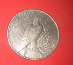 Moeda/USA - onde dólar Liberty ano 1922 linda peça, material prata !!