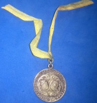 Medalha Homenagem Ao Brasil , 1889/1908 !!! , Dom manuel II , rei de Portugal !!! Foleada a prata !!
