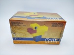 Hering - Brinquedo de Montar chamado Rasti em sua caixa lacrada manufatura Hering, sendo Pato com 18 peças, caixa medindo aprox, 14x8 cm