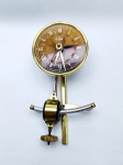 Relógio sendo Dimep para restauro, faltando Base e cúpula, vendido no estado, medindo 19 cm