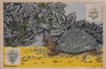 Jean Lurçat (França, 1892-1966). LA TORTUE. Litografia em cores. Tiragem 107/200. 35 x 53 cm. Assinada Lurçat (cid). Sem moldura. Belíssima gravura deste que é considerado o pai da tapeçaria contemporânea francesa.