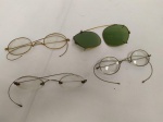 Lote com Antigos Óculos - 01