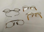 Lote com Antigos Óculos - 02
