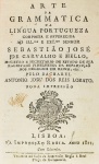 Antonio Jose dos Reis Lobato - Arte da Grammatica da Lingua Portugueza - Lisboa 1811 - Encadernado - Muito bom exemplar.