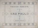 Álbum Theatro Municipal de São Paulo - 1911 - Ilustrado com 13 reproduções fotográficas - Brochura - Muito bom exemplar.
