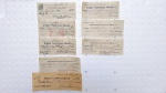 Lote contendo vários cheques de banco americano ano 1930/31/32, vide fotos.