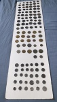 Lote com 118 moedas diversas do Brasil. Veja fotos.