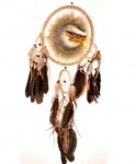 Cabeça de águia, originária do Peru, representa, Filtro dos sonhos é um amuleto típico da cultura indígena norte-americana que, supostamente, teria o poder de purificar as energias, separando os "sonhos ...MEDE 22 CM DE DIÂMETRO.