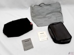 Lote de necessaire e bolsa de cias aéreas para colecionador.