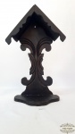 Peanha De Parede Antiga-porta Santo -vasos Madeira EntalhadaMedida 38 cm altura.
