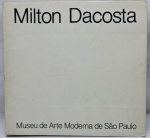 LIVRO - Milton da Costa - Museu de Arte Moderna - SP . Sobrecapa.