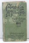LIVRO - RARISSÍMO  Catalogue TIMBRES POSTE (1918) - Prix Courant. FRANÇA - Livro com 863 páginas, ilustrado. Com manchas e perfurações por traça. Capa dura.