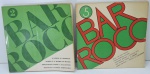 LIVRO - BARROCO (1970) - Lote de 2 livros - Vol. II e V - Livros com, ilustrado.