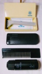 VARIG , Lote 1 kit gilete   , 1 calçadeira c/tira pelo ,1 bálsamo após barba ,1 pente de cabelo ,  para colecionadores de plantão.