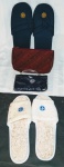 KIT VARIG , 1 Necessaire AIR FRANCE  , 1 Meia , 1 Pantufa branca  com  ferrugens , Par De Pantufa Azul Marinho  , Para colecionadores de Plantão .