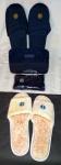 KIT VARIG , 1 Necessaire TAPPORTUGAL , 1 Meia , 1 Pantufa branca  com  ferrugens , Par De Pantufa Azul Marinho  , Para colecionadores de Plantão .