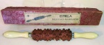 Rolo de massagens , anos 60 , ( ESTRELA ) , com 40 x 6 cm 