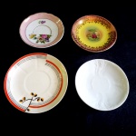 . 04 PIRES VARIADOS ( 10,5cm diâm. do menor)