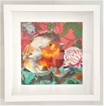  BIRD - KENG WAI LEE  Fine Art / Edição Limitada  Londres , 2014 // Obra c/ Molduranova tipo Caixa  33,5cm x 33,5cm ( 3cm espessura)