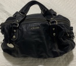 BOLSA AREZZO EM COURO , MED. 39 x 21 x 16 CM.