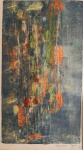 ALEXANDRE JOSÉ ABSTRATO SERIGRAFIA ASSINADO , MED. 12 X 22 - 25 X 33 CM .