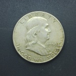 USA - Moeda Half Dollar Prata 1950