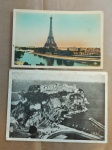 Dois cartões postais da década de 80 / Rio grande do Norte e Paris