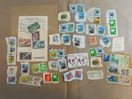 Lote de selos de diversos países