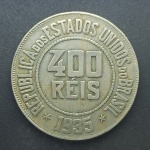 BRASIL - Moeda 400 Réis 1935 Data Escassa