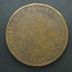 PORTUGAL - Moeda de Bronze de 1847