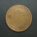 PORTUGAL - Moeda de Bronze 10 1865